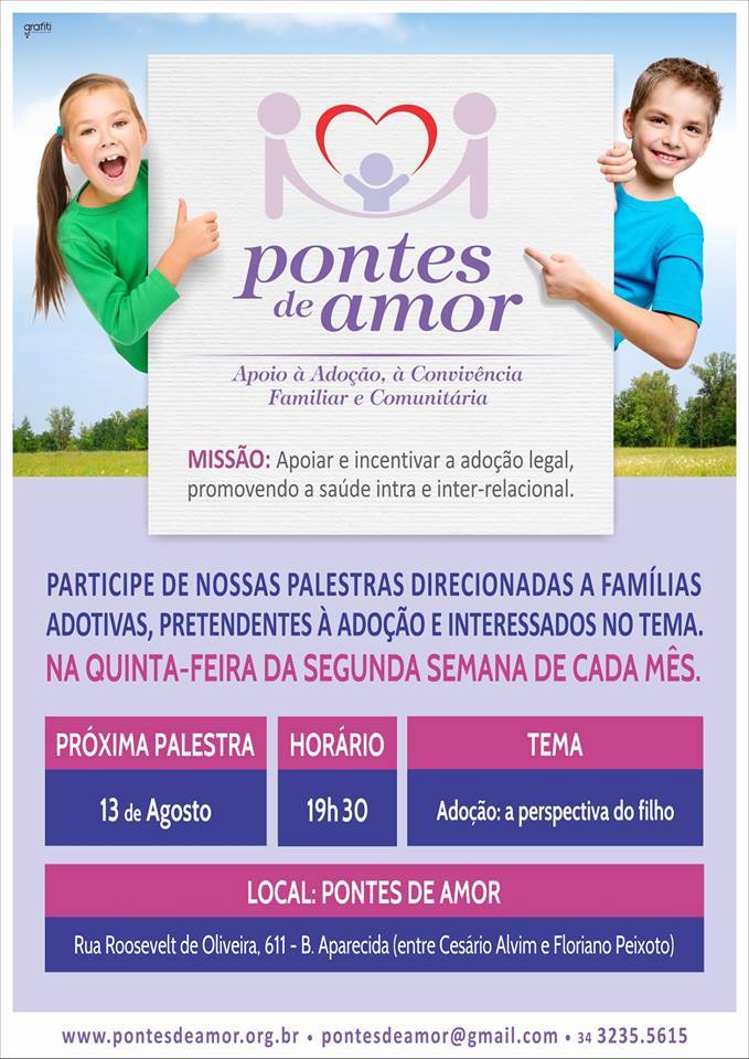 Palestra – Adoção: a perspectiva do filho