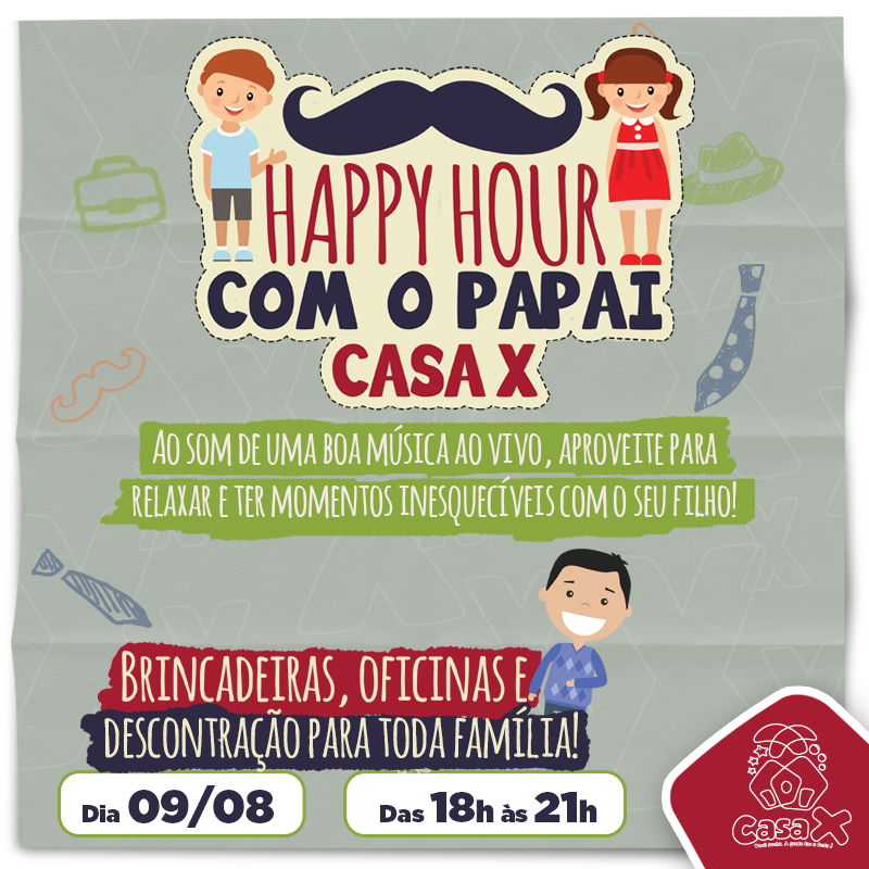 Happy Hour com o papai