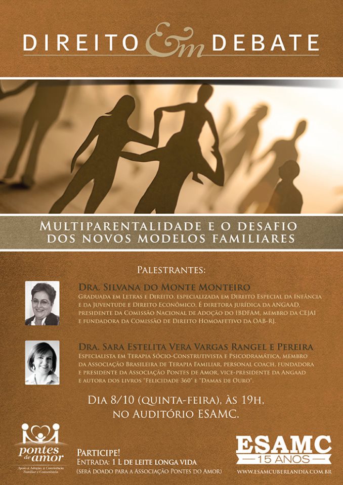 Palestra – Multiparentalidade e o desafio dos novos modelos familiares